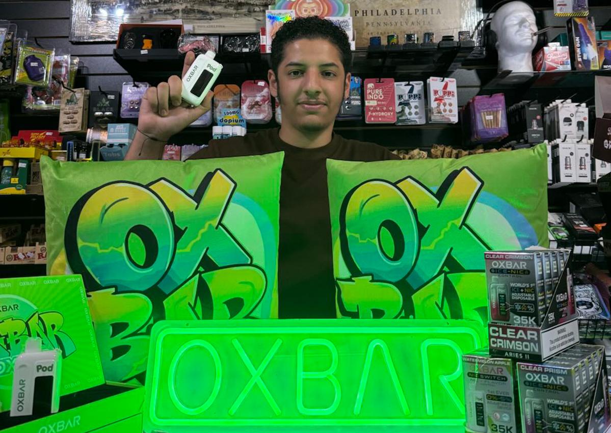 OXBAR x OXVA Drive Record Sales at Old City Smoke & Vape Shop in Philadelphia