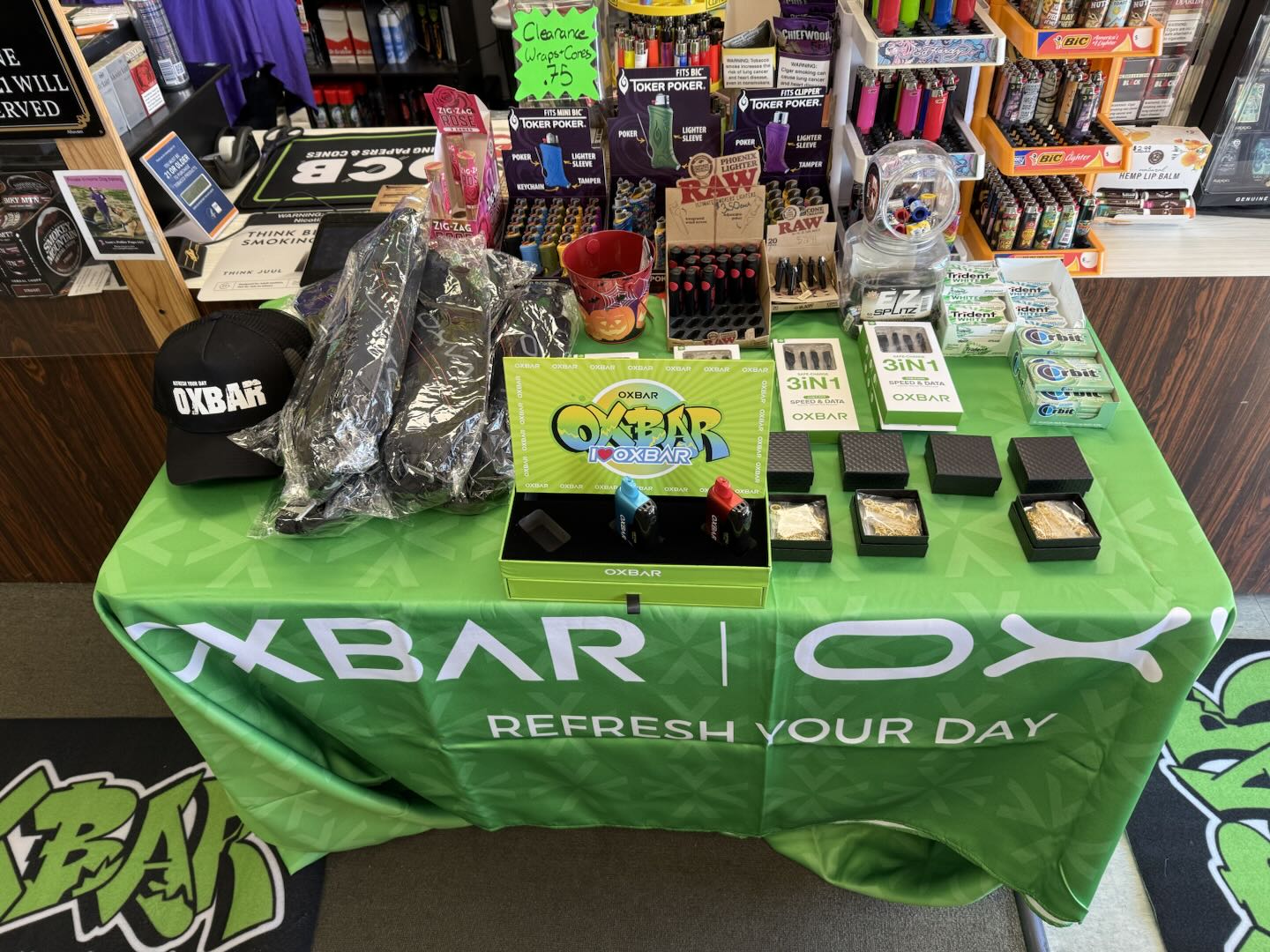 OXBAR Ignites Pennsylvania: A Vibrant Roadshow at Rollies Tobacco & Vape