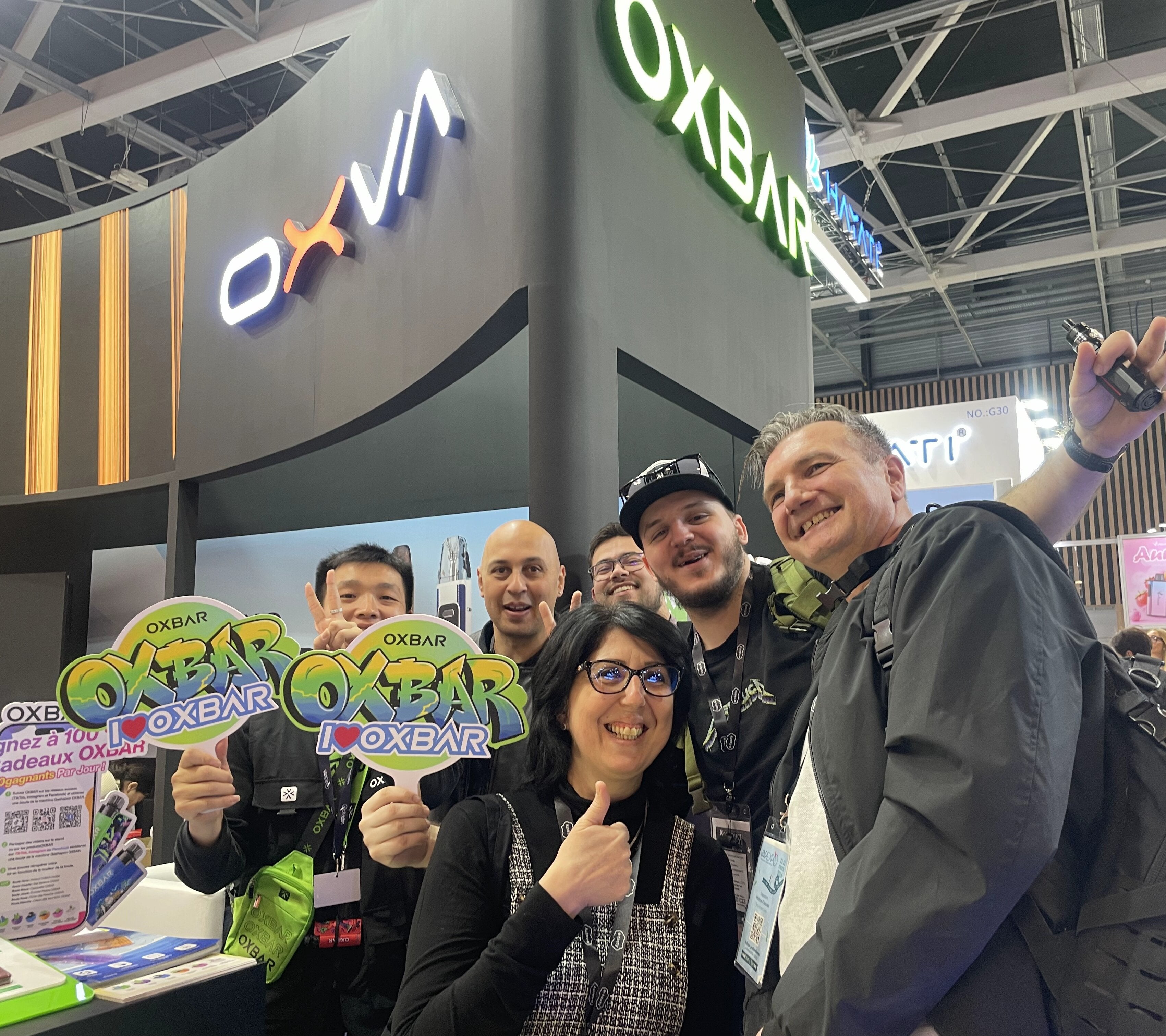 OXBAR Highlights from VAPEXPO Paris 2026