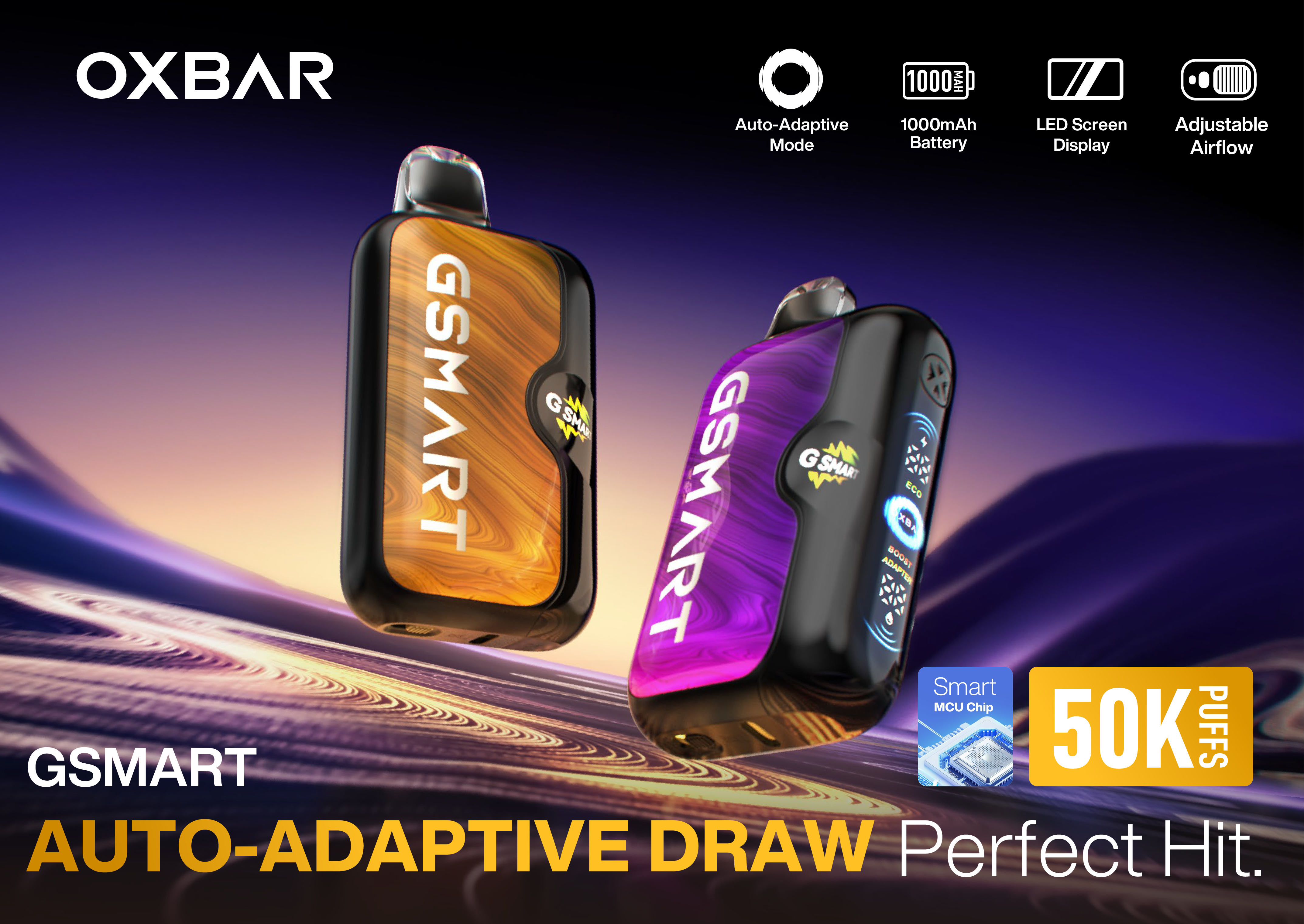 Introducing OXBAR GSMART: Smart Power, Perfect Puff