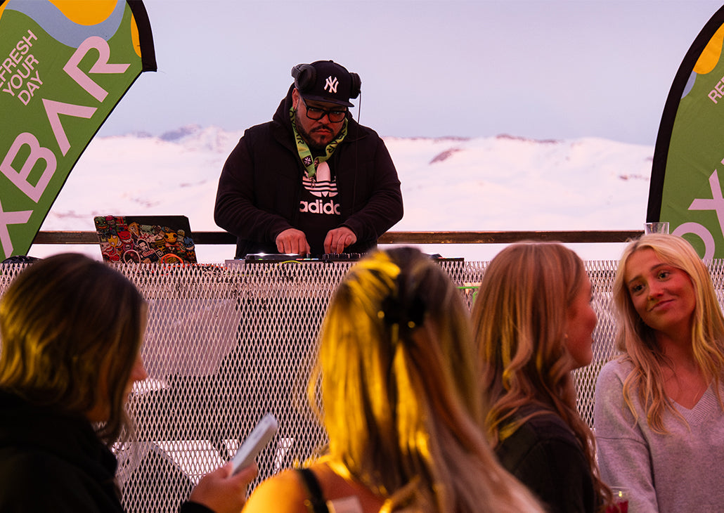 OXBAR Festa ao pôr-do-sol: momentos inesquecíveis nas montanhas de Farellones, no Chile